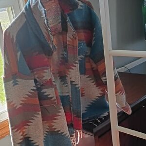 Colorful Southwestern Pattern Jacket